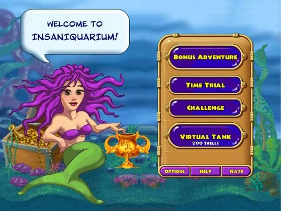 Изображение игры: Insaniquarium Deluxe!