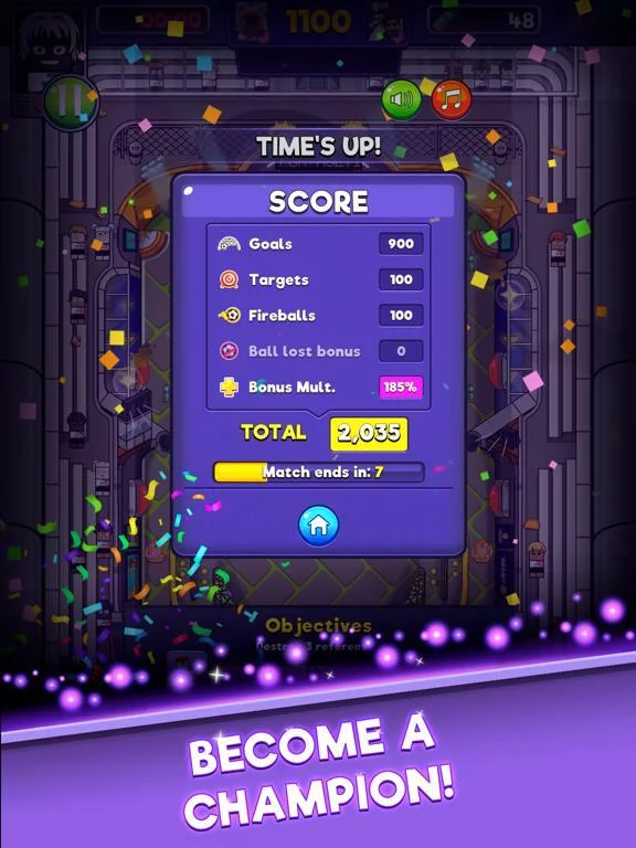 Изображение игры: Pinball Soccer Challenge