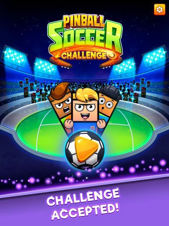 Изображение игры: Pinball Soccer Challenge