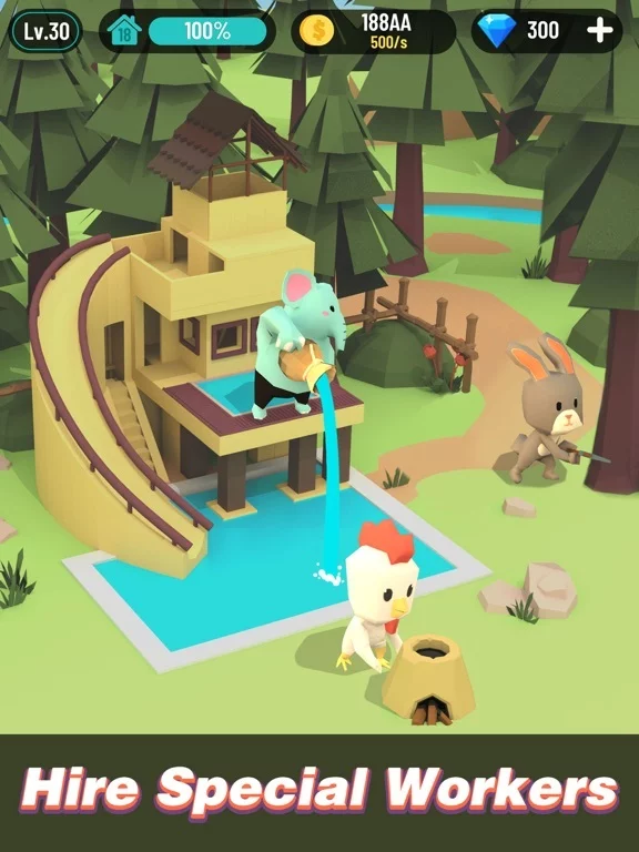 Изображение игры: Animal Building:Idle Adventure