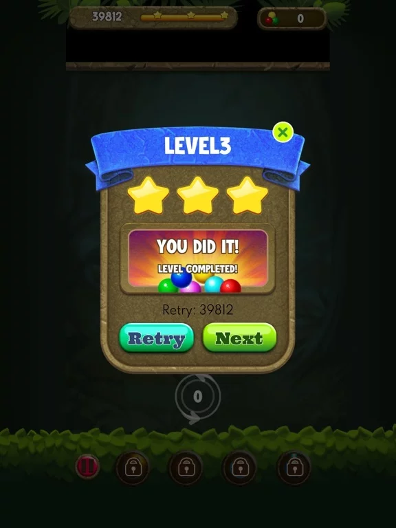 Изображение игры: Bubble Shooter: Jungle POP