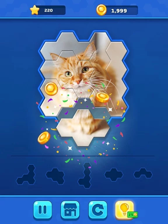 Изображение игры: Hexa Jigsaw Challenge