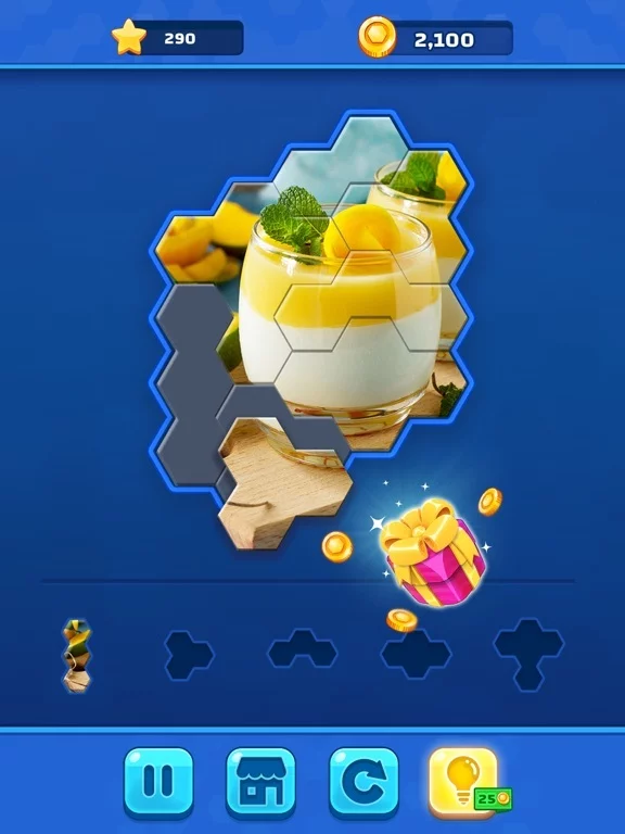 Изображение игры: Hexa Jigsaw Challenge