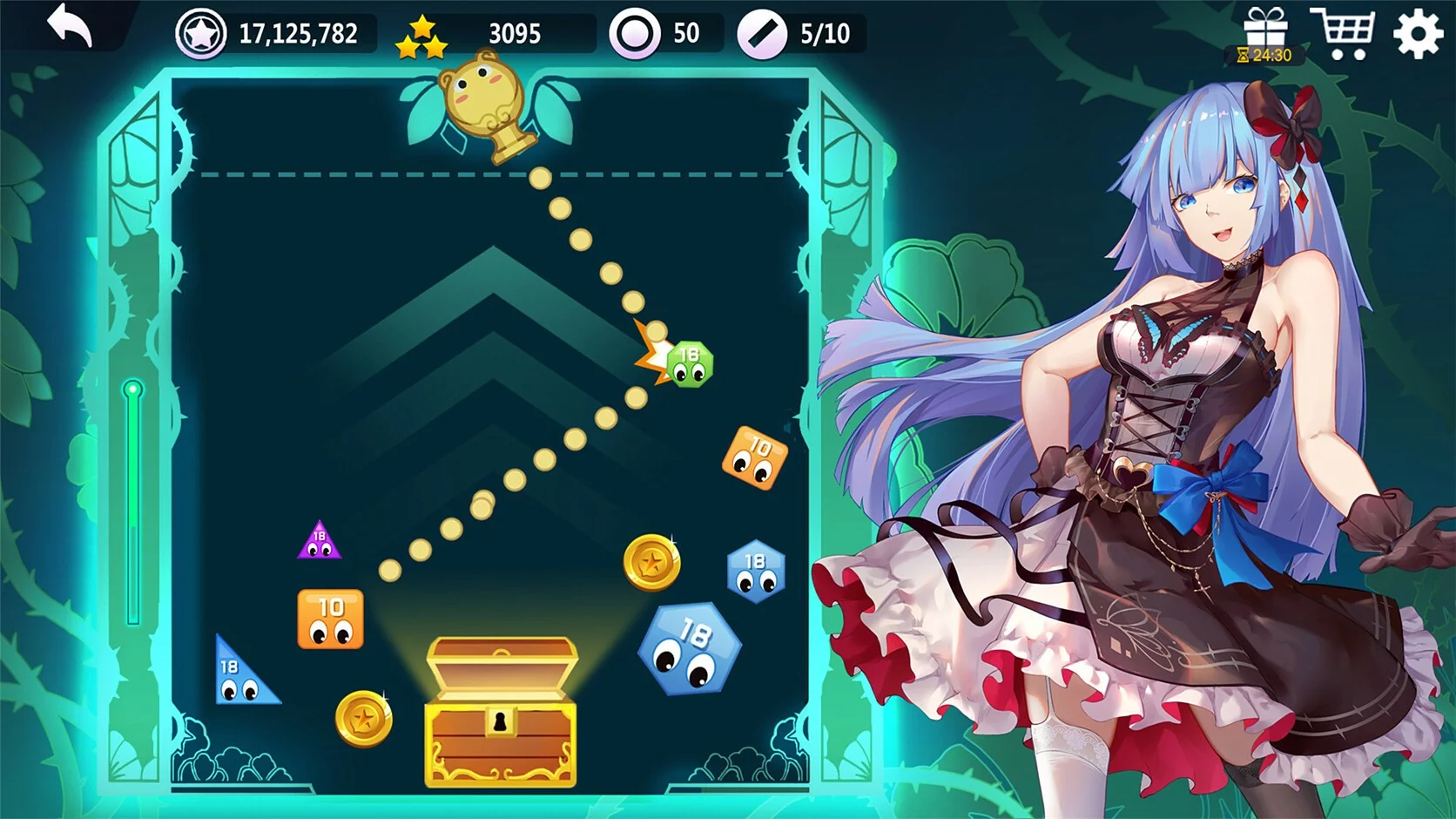 Изображение игры: 球球少女