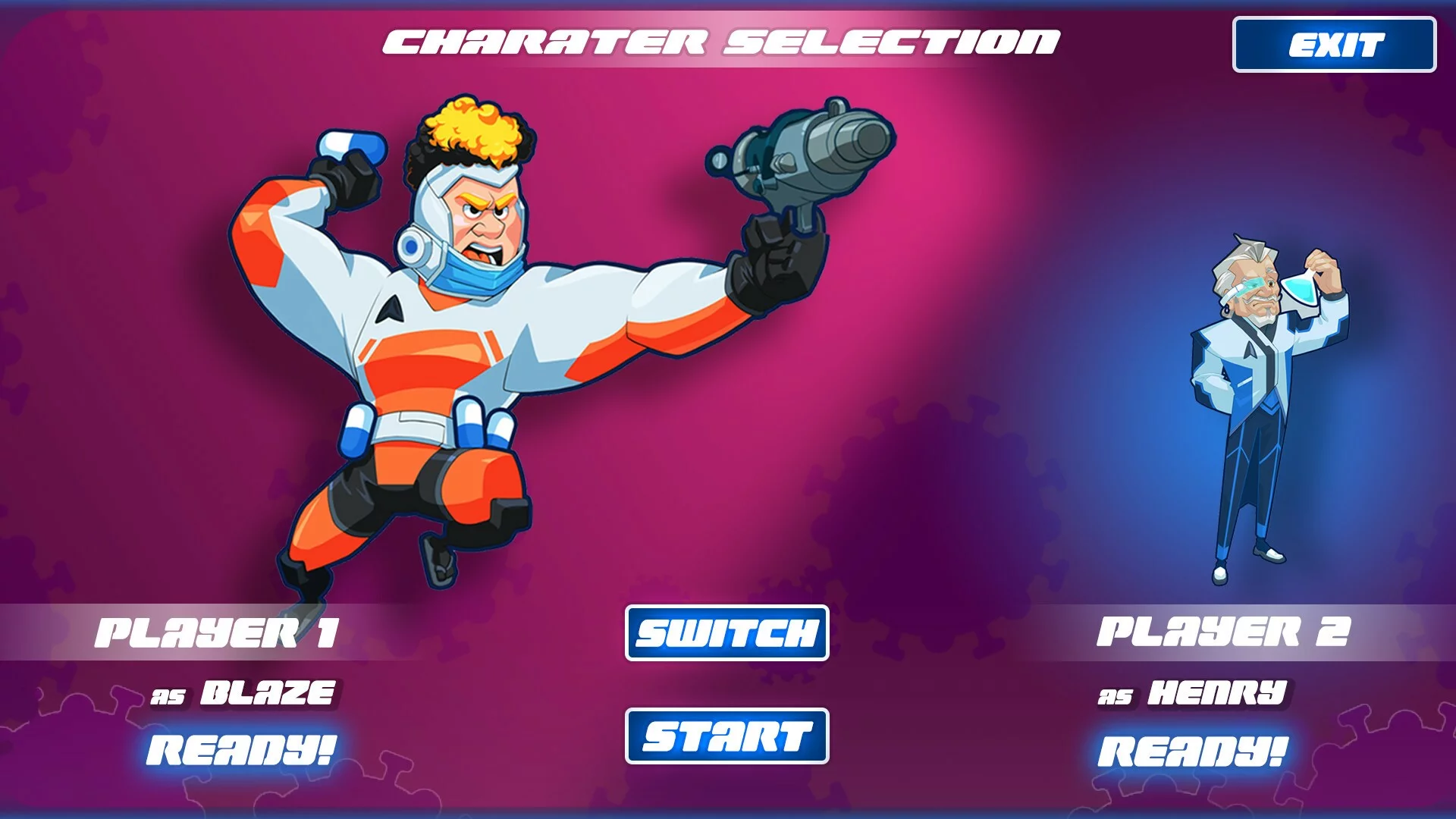 Изображение игры: Outside In: A Co-Op Game For Two
