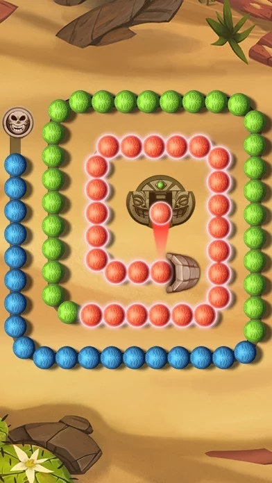 Изображение игры: Marblepuzzle-Ball Shoot