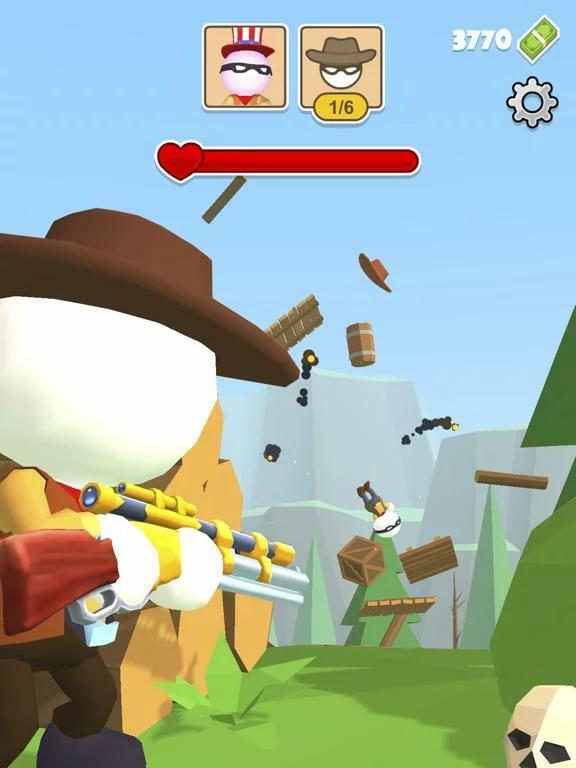 Изображение игры: Western Sniper: Wild West FPS