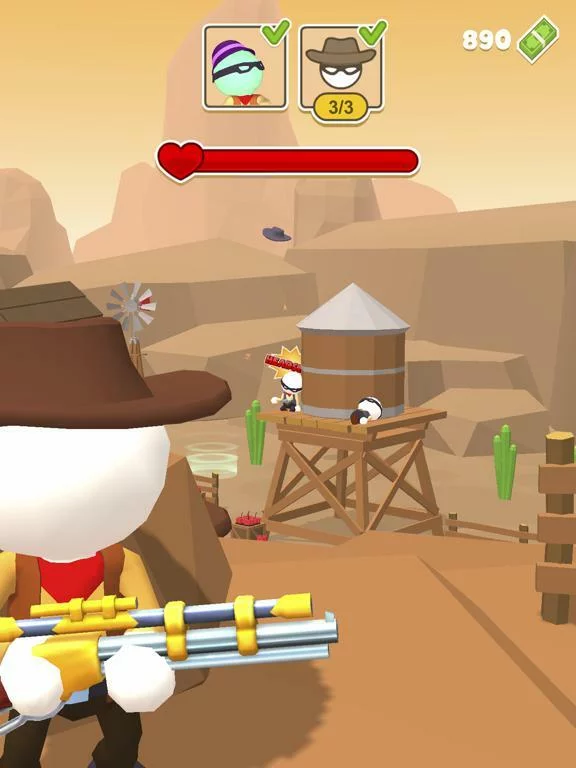 Изображение игры: Western Sniper: Wild West FPS