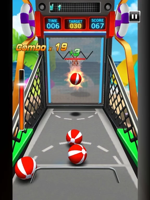 Изображение игры: Score Stars-Basketball Games3D