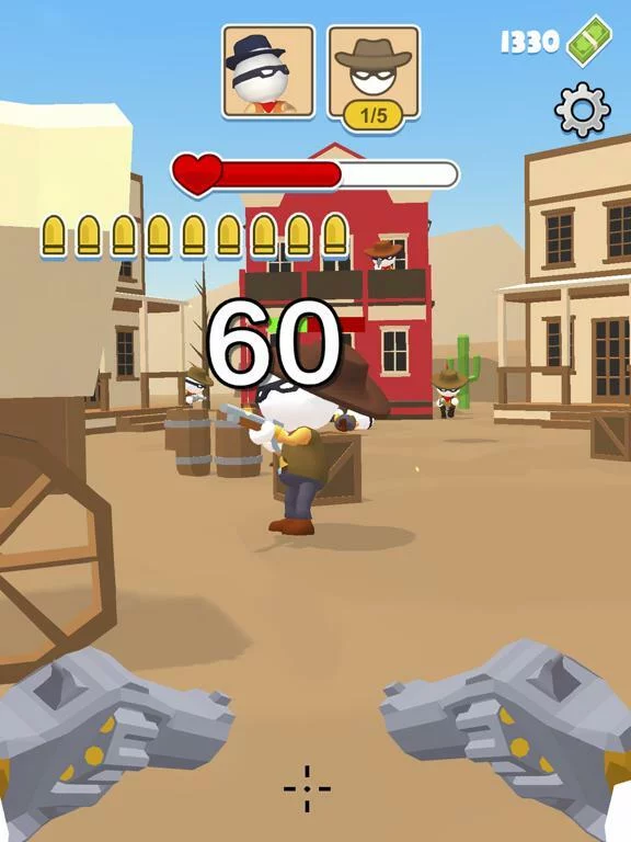 Изображение игры: Western Sniper: Wild West FPS