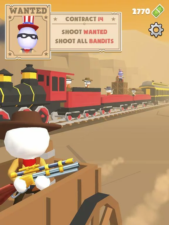 Изображение игры: Western Sniper: Wild West FPS