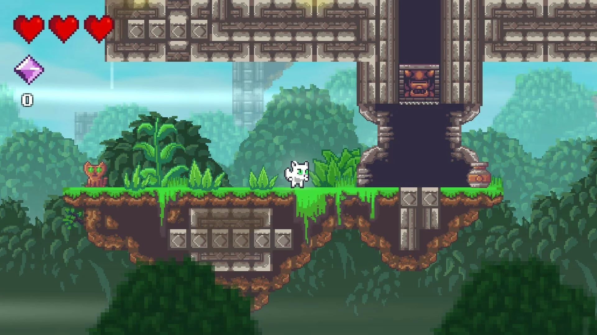 Изображение игры: Super Neat Cat