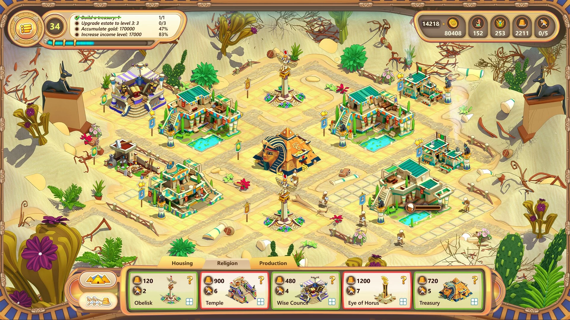 Изображение игры: Ramses: Rise of Empire