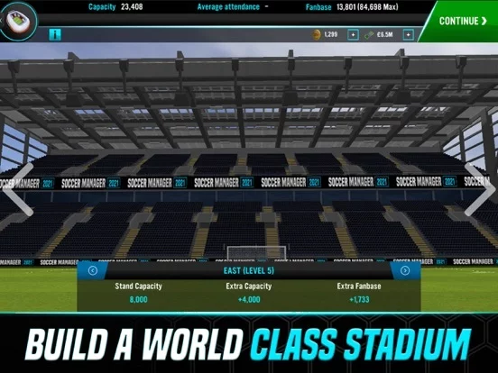 Изображение игры: Soccer Manager 2021