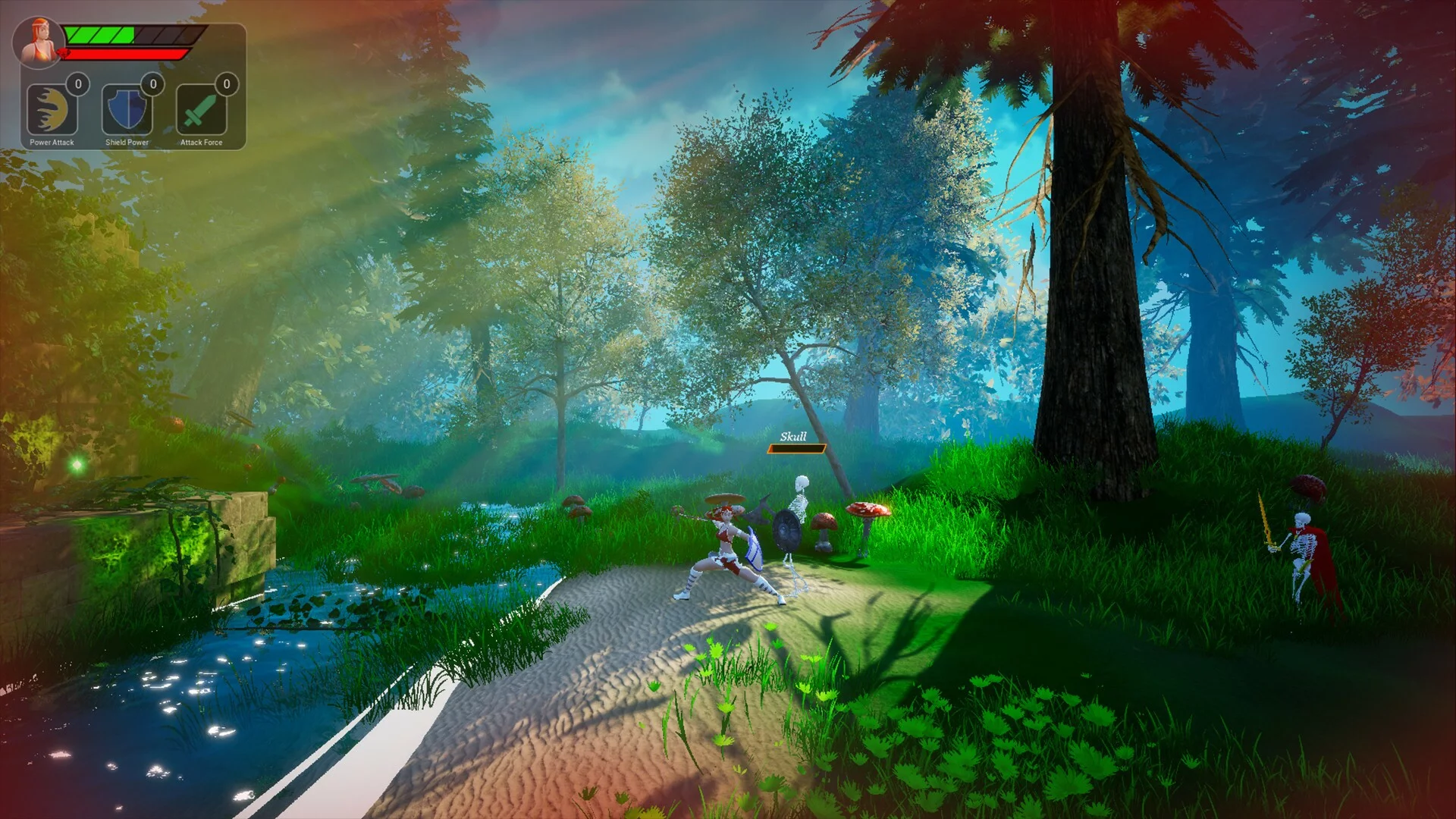 Изображение игры: Thyra Adventure