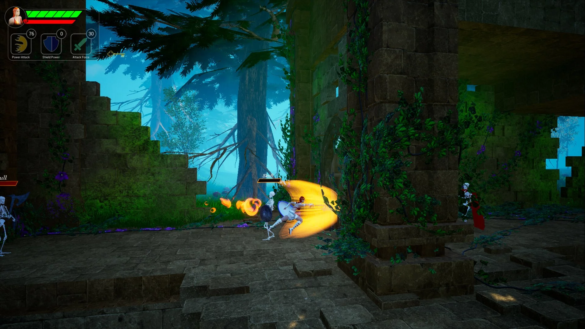 Изображение игры: Thyra Adventure