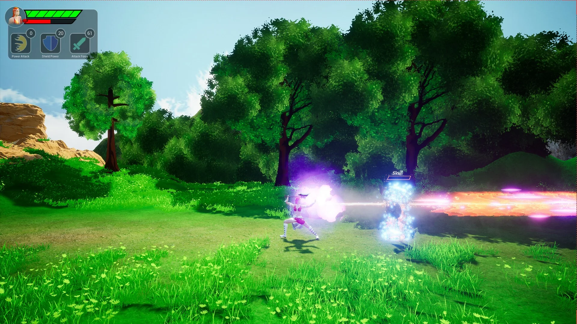 Изображение игры: Thyra Adventure