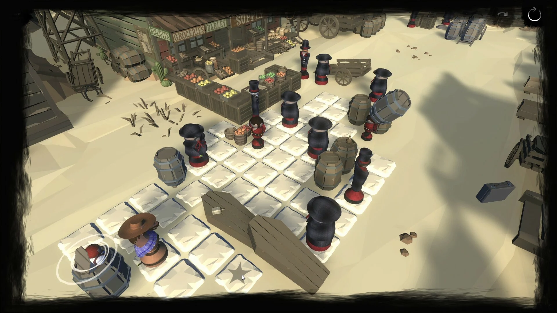Изображение игры: Chess Knights: High Noon