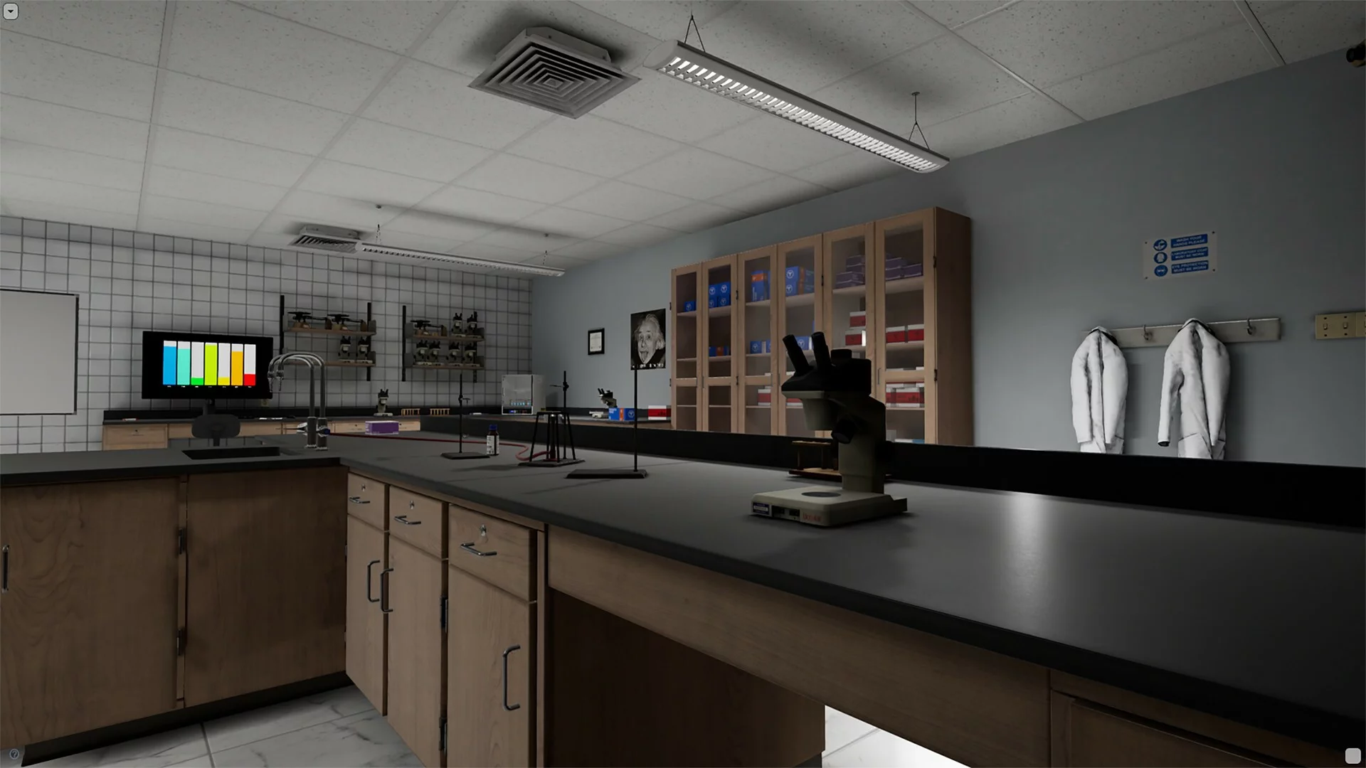 Изображение игры: DANGER! Escape Lab