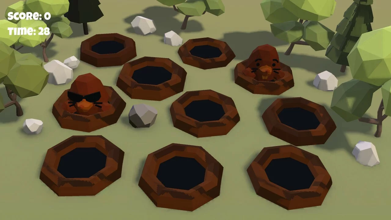 Изображение игры: Beat The Moles
