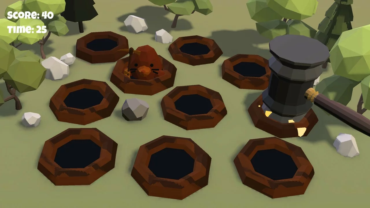 Изображение игры: Beat The Moles