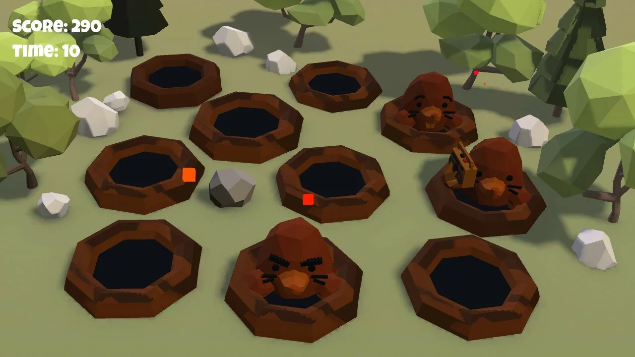 Изображение игры: Beat The Moles