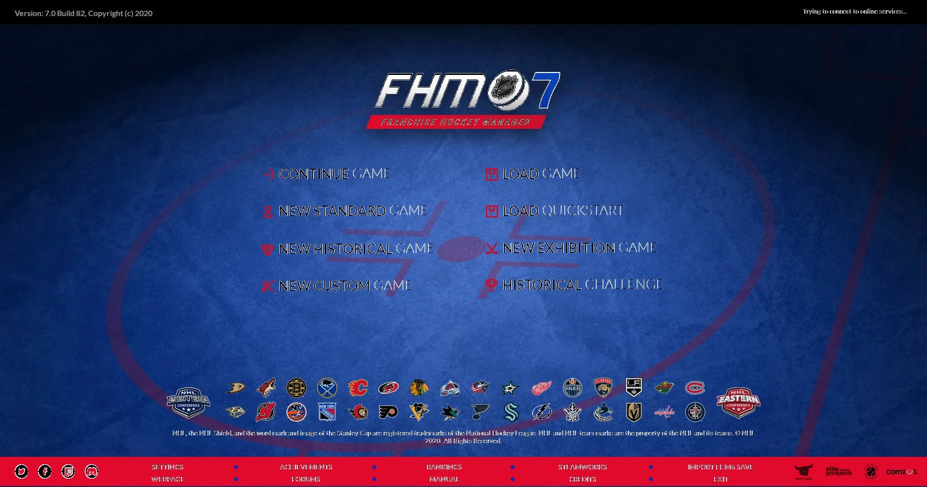 Изображение игры: Franchise Hockey Manager 7