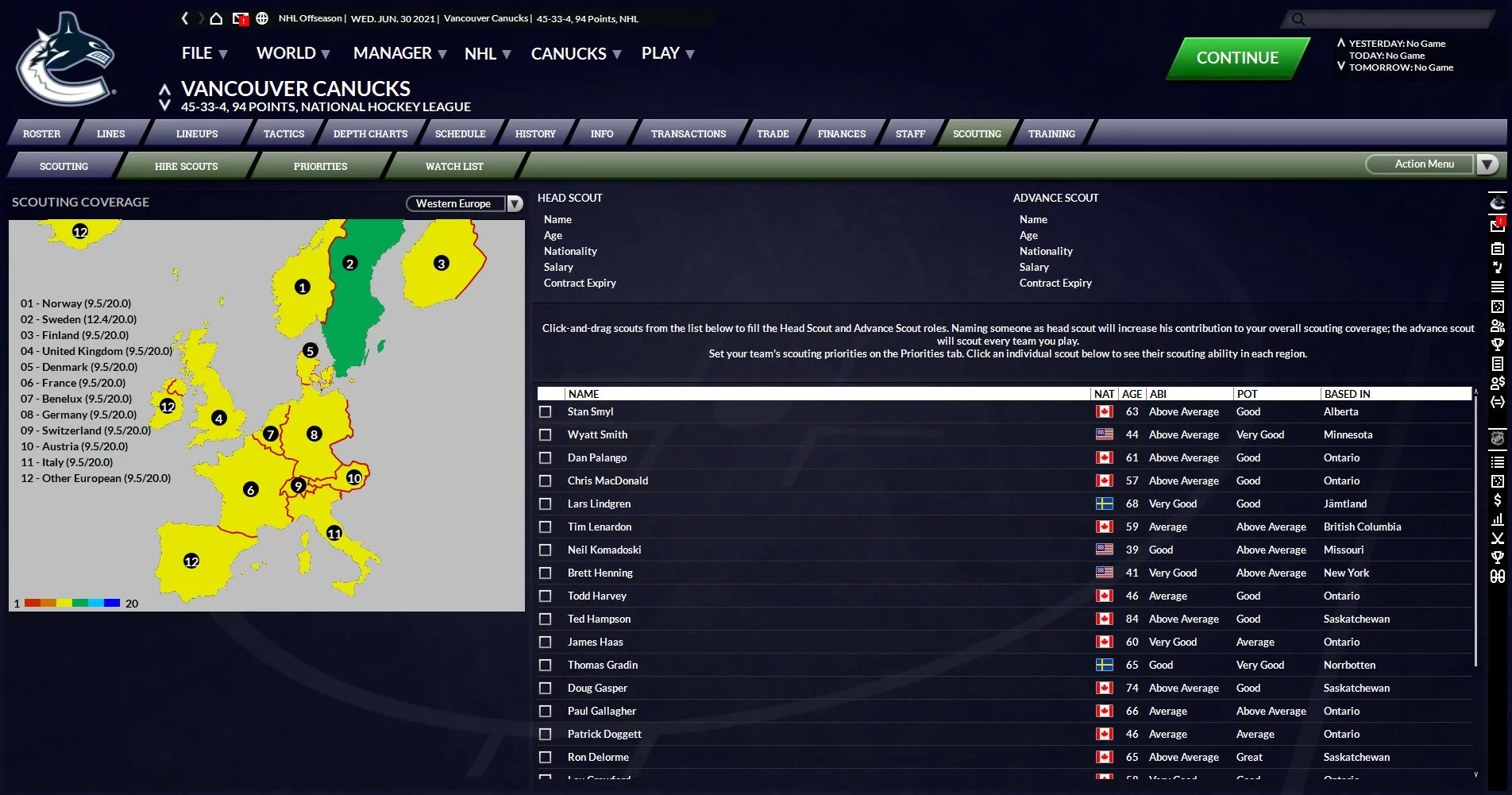 Изображение игры: Franchise Hockey Manager 7