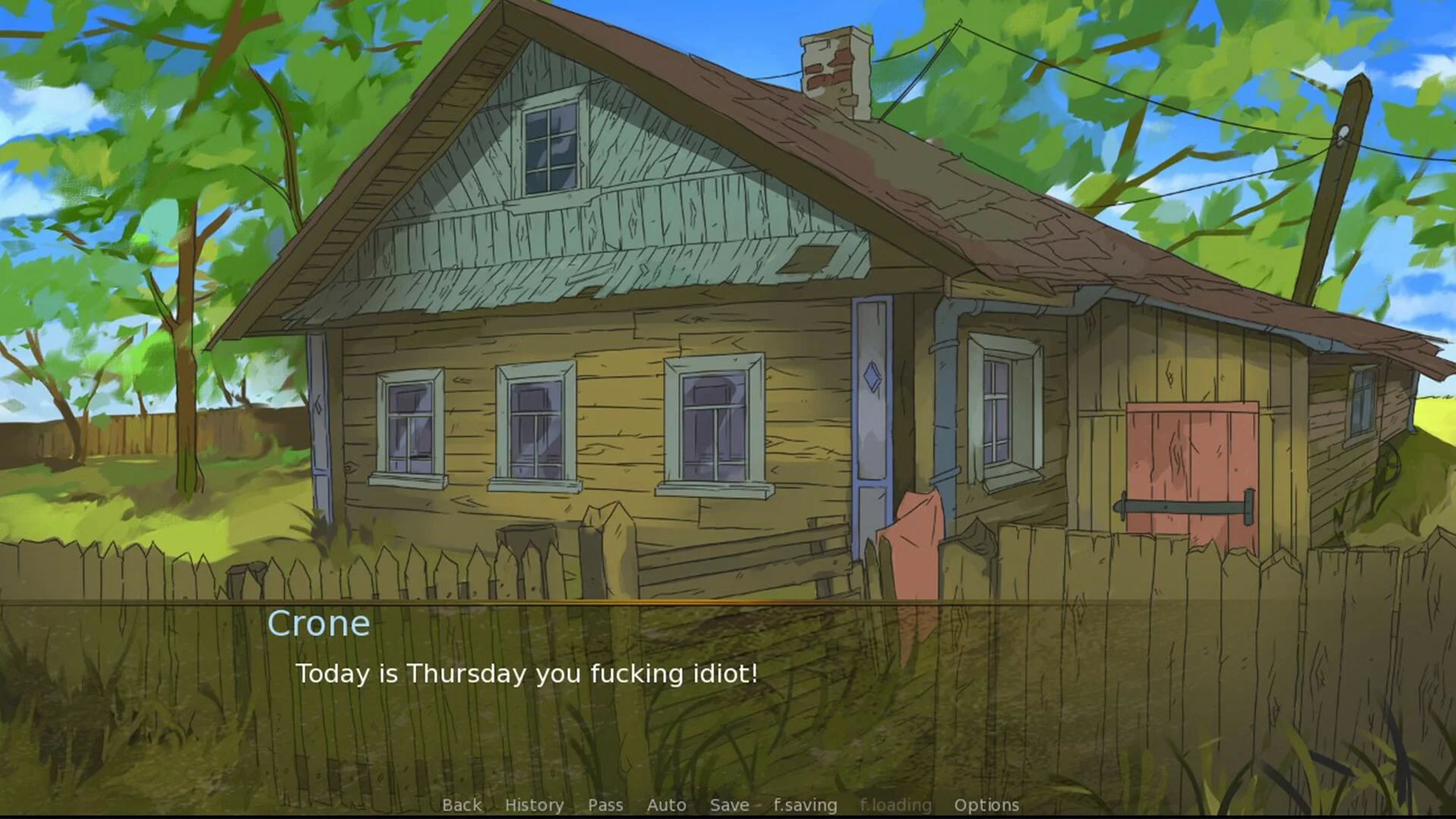 Изображение игры: House in the village by the river v2.0