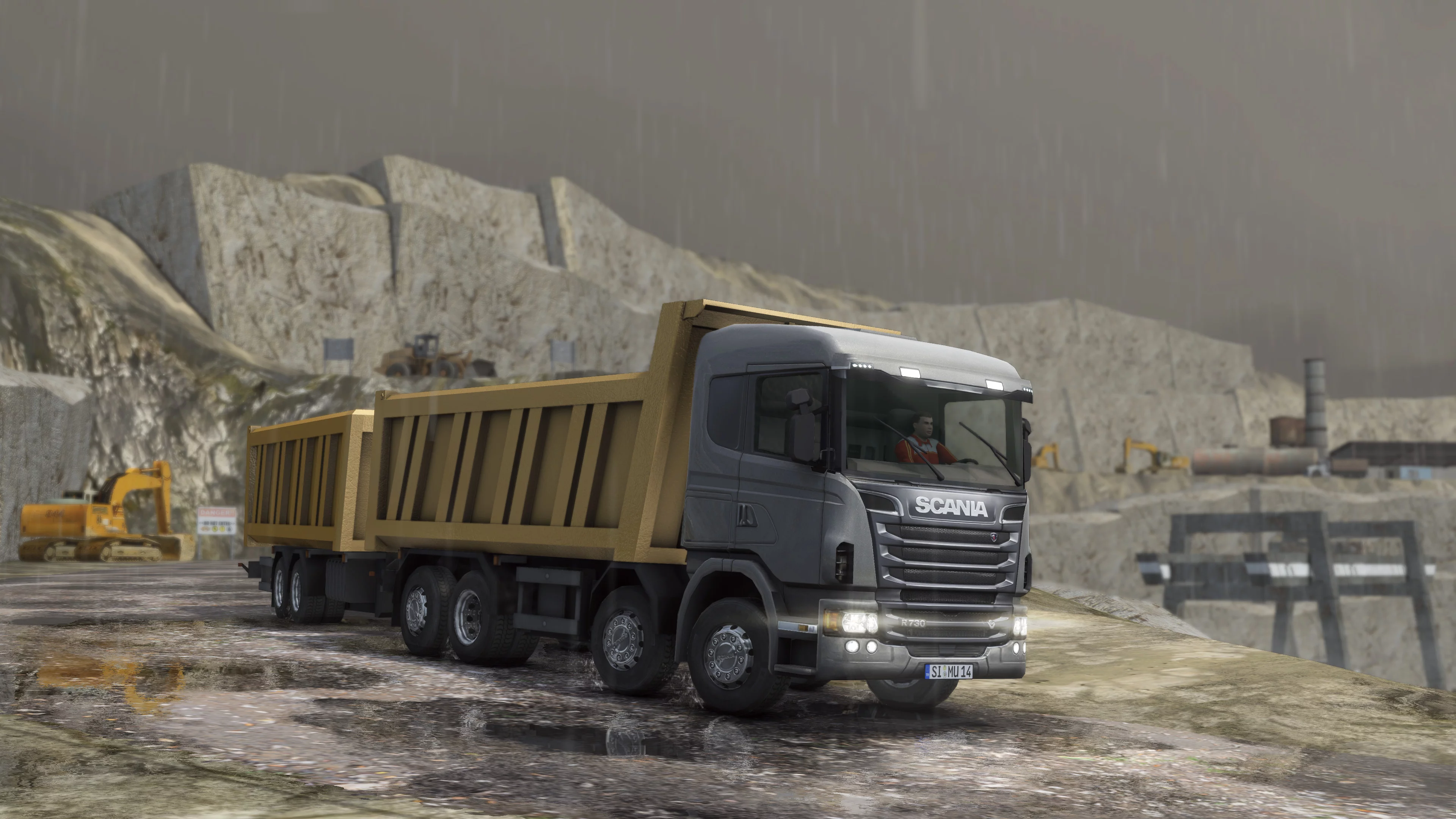 Изображение игры: Truck and Logistics Simulator