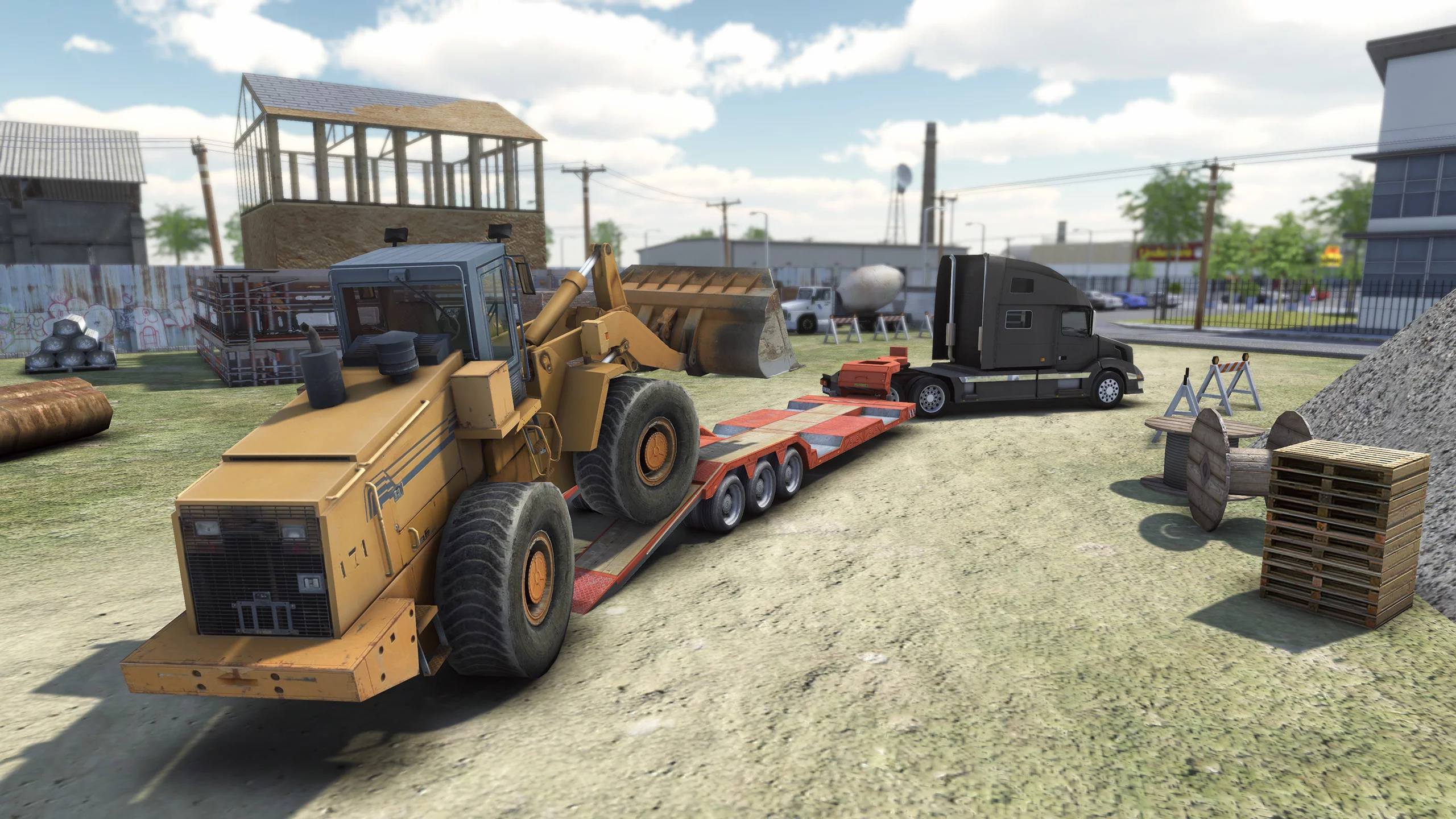 Изображение игры: Truck and Logistics Simulator