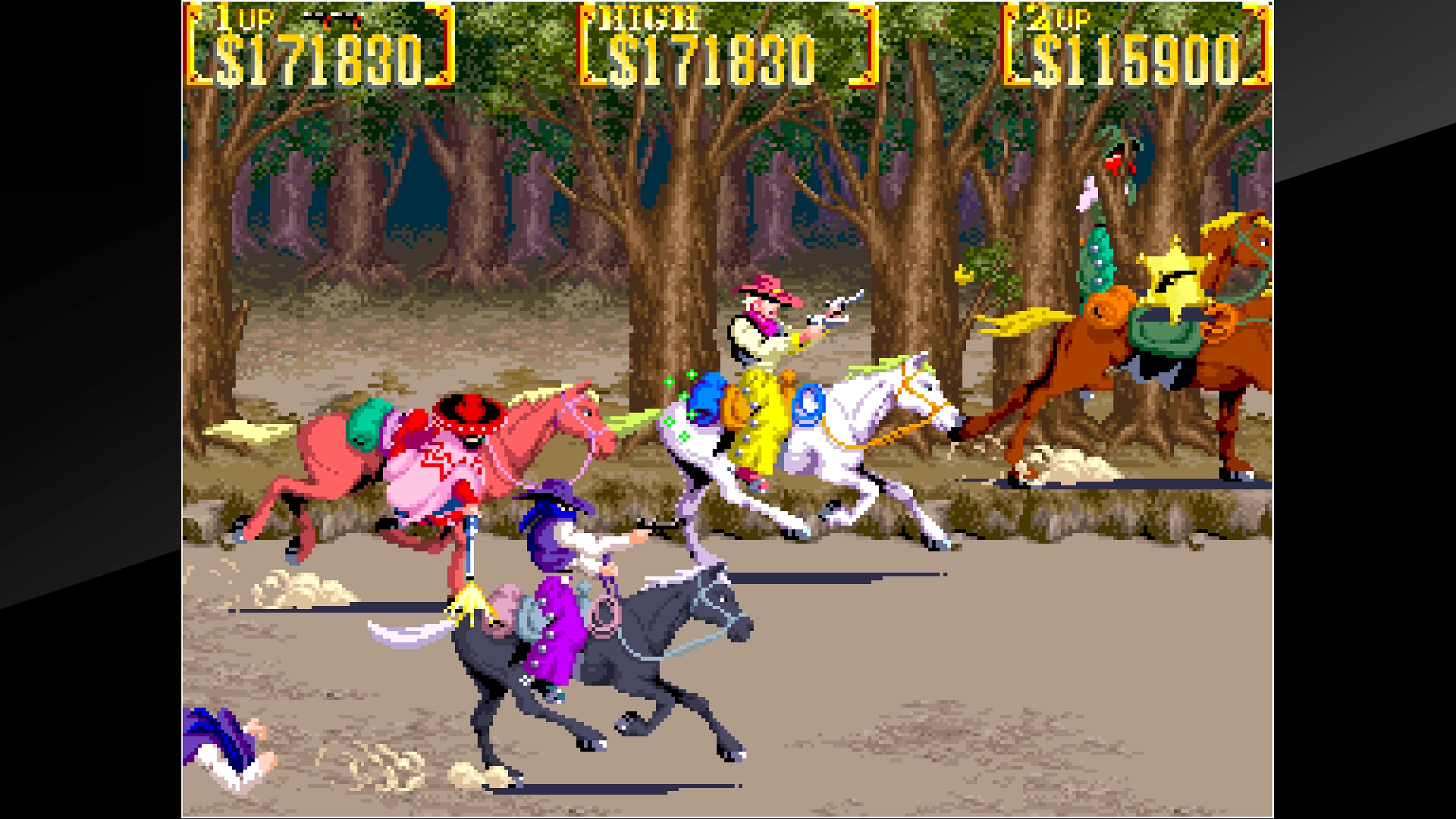Изображение игры: Arcade Archives SUNSETRIDERS