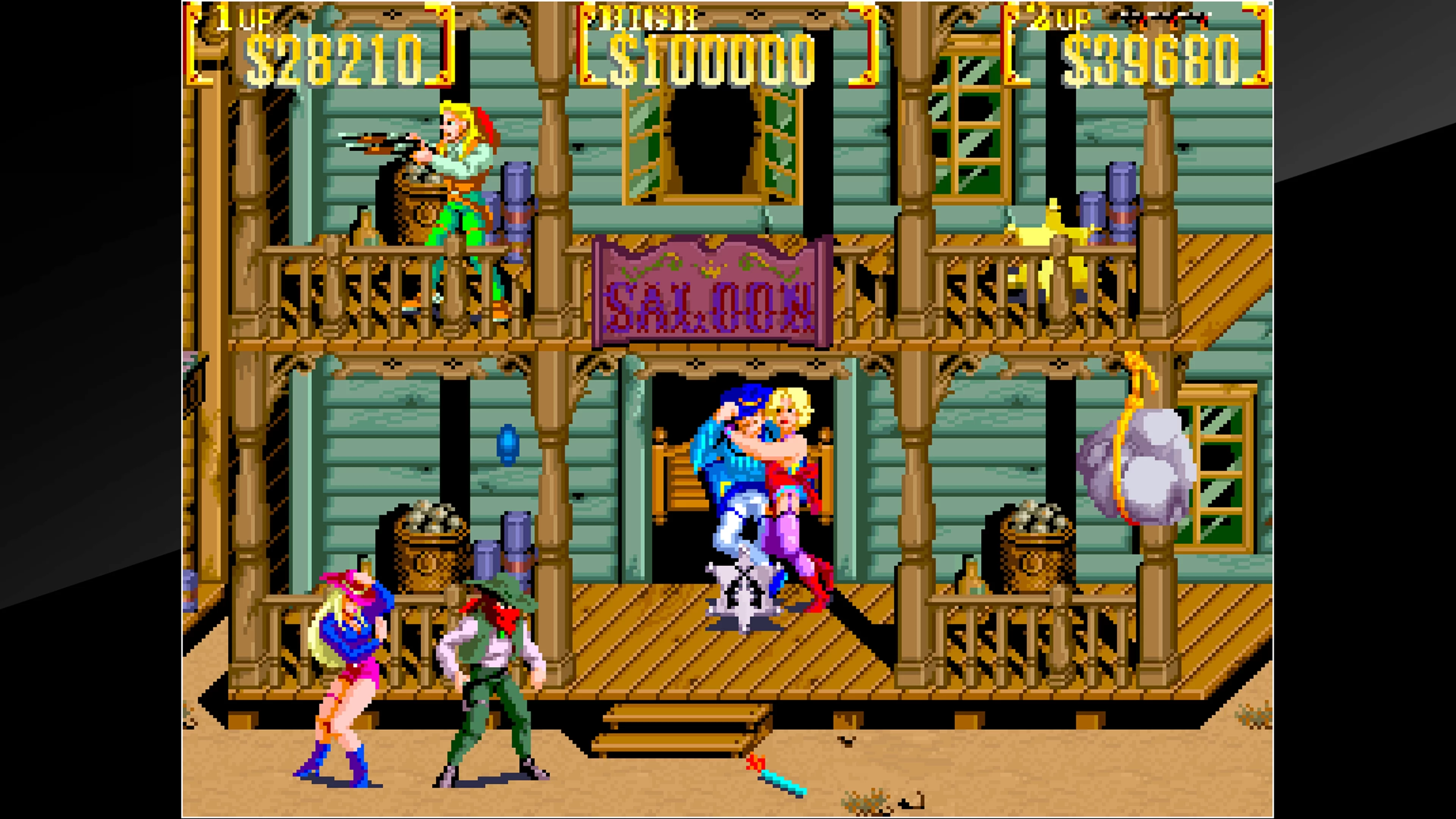 Изображение игры: Arcade Archives SUNSETRIDERS