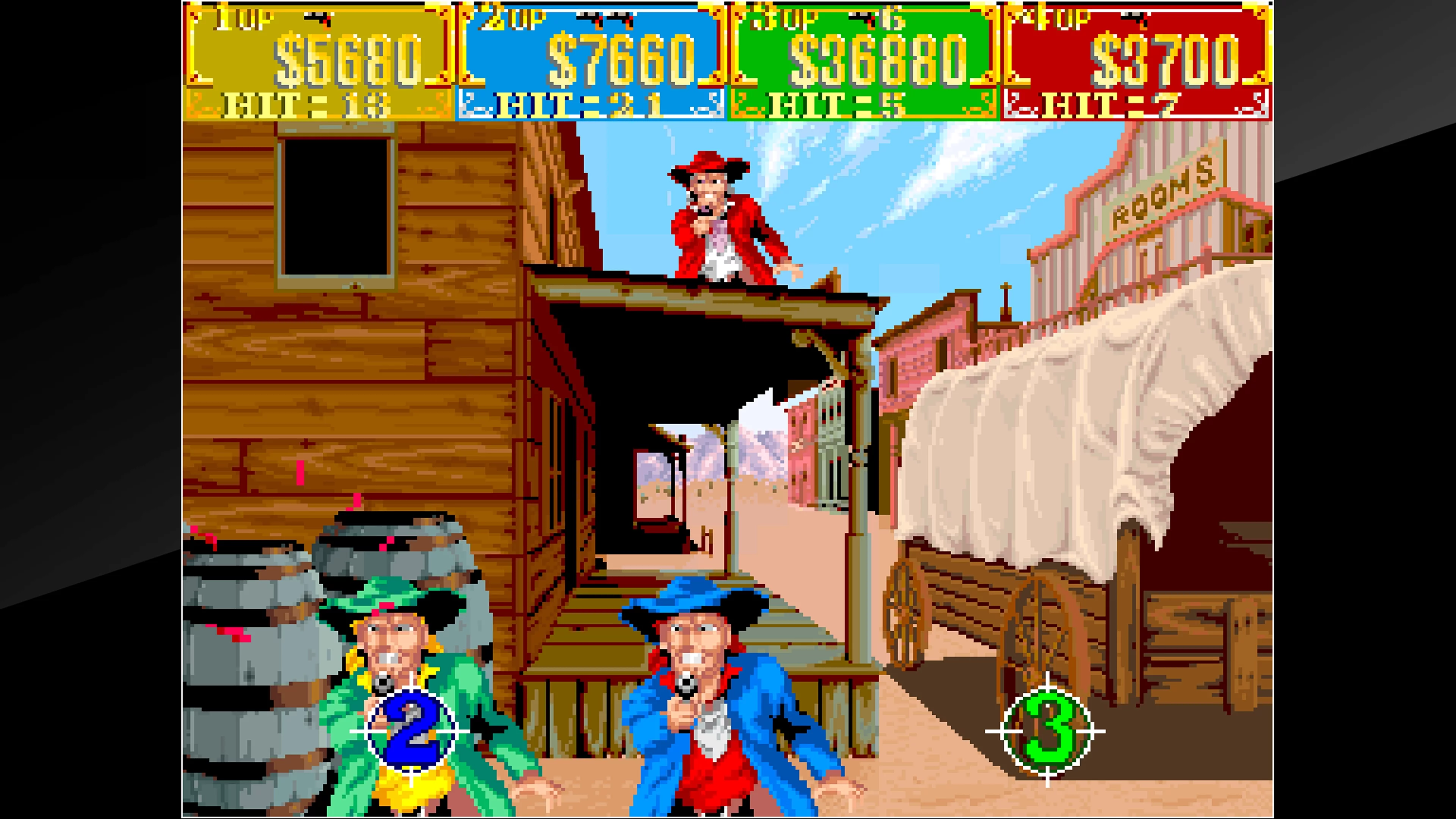 Изображение игры: Arcade Archives SUNSETRIDERS