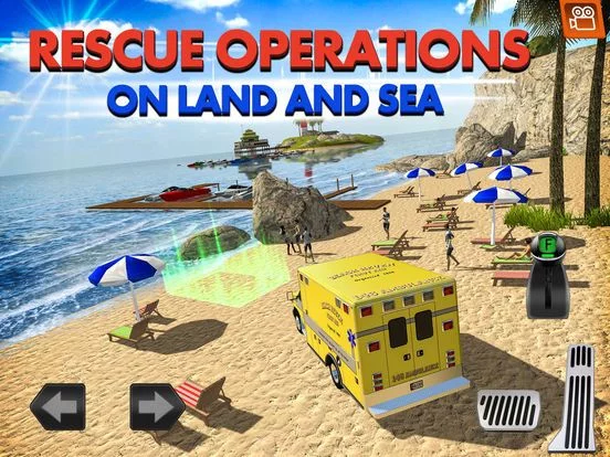 Изображение игры: Coast Guard: Beach Rescue Team