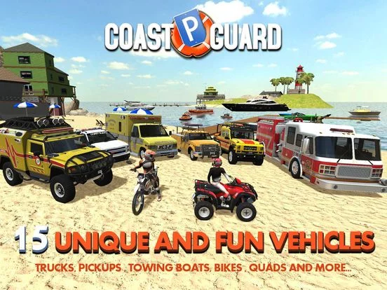 Изображение игры: Coast Guard: Beach Rescue Team