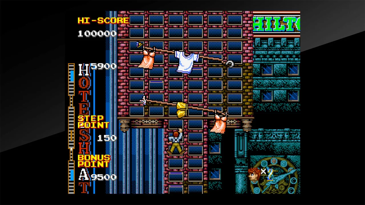 Изображение игры: Arcade Archives CRAZY CLIMBER2
