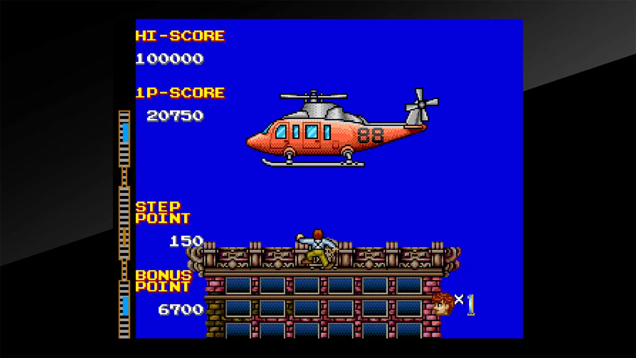 Изображение игры: Arcade Archives CRAZY CLIMBER2