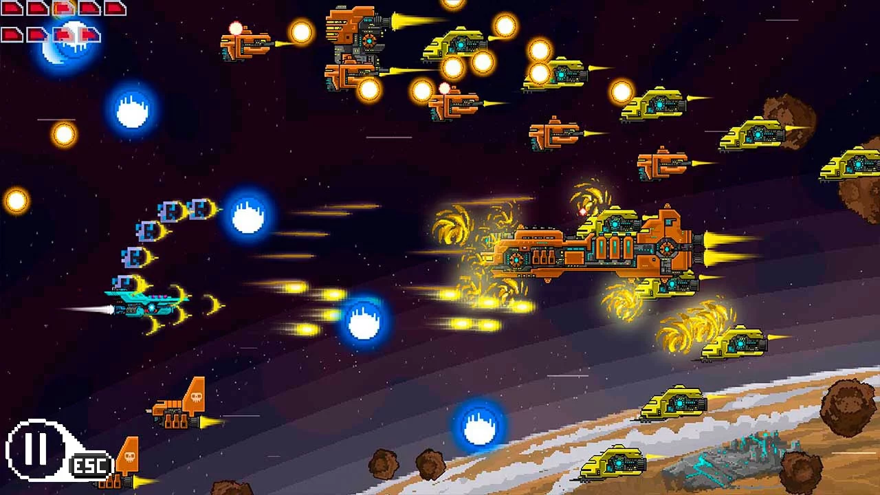 Изображение игры: Galaxy Warfighter