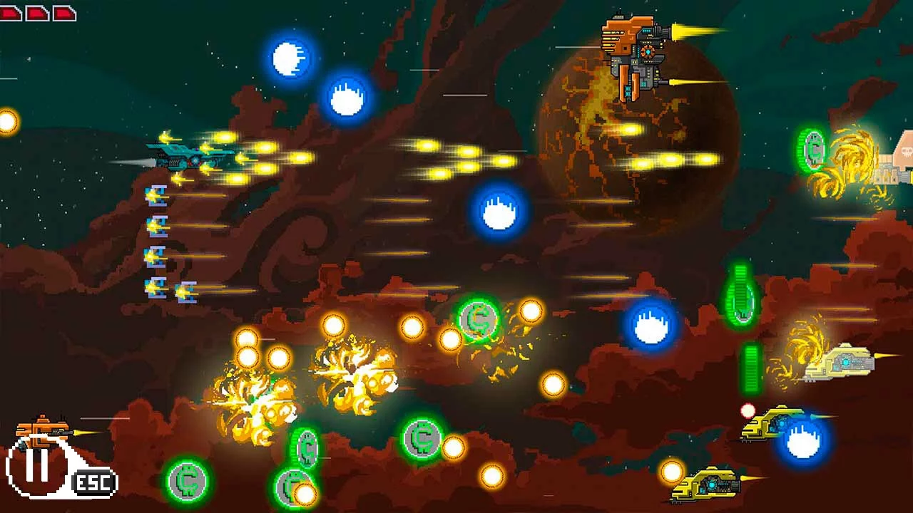 Изображение игры: Galaxy Warfighter