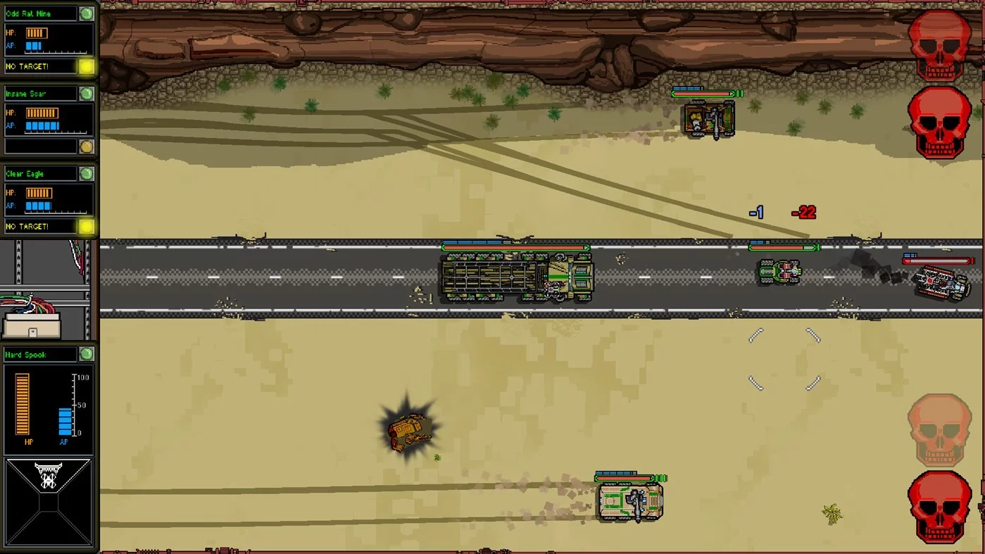 Изображение игры: Convoy: A Tactical Roguelike