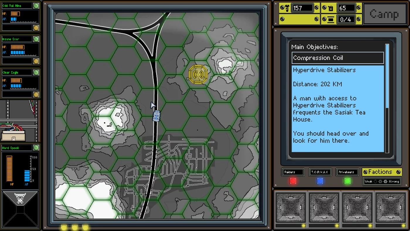 Изображение игры: Convoy: A Tactical Roguelike