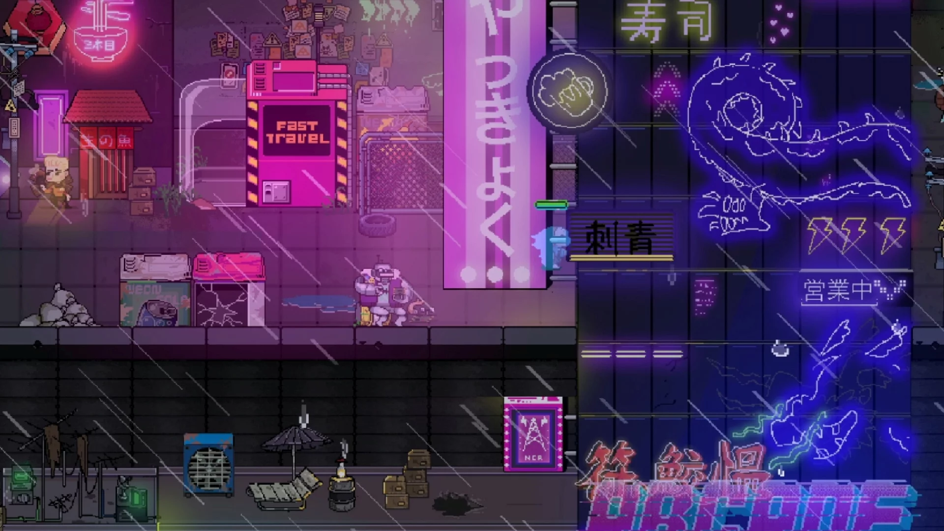 Изображение игры: Neon City Riders