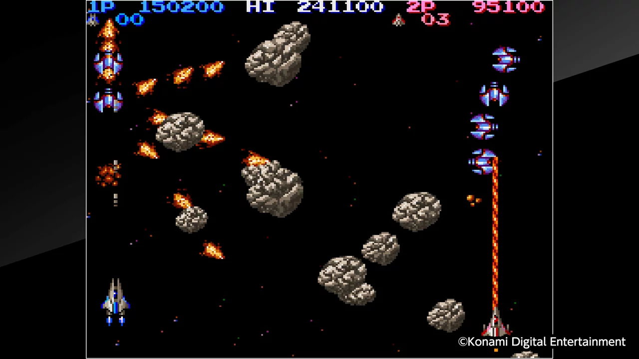 Изображение игры: Arcade Archives LIFE FORCE