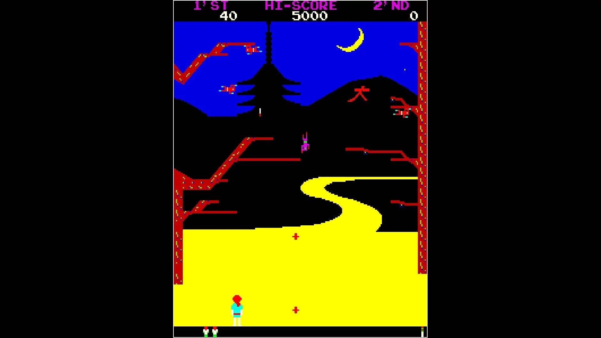Изображение игры: Arcade Archives SASUKE VS COMMANDER