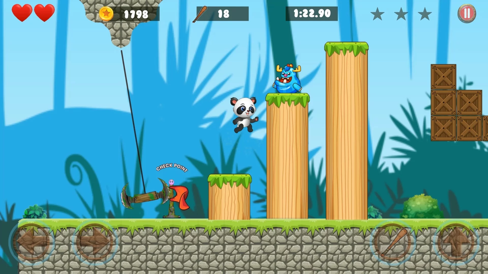Изображение игры: The Incredible Adventures of Super Panda