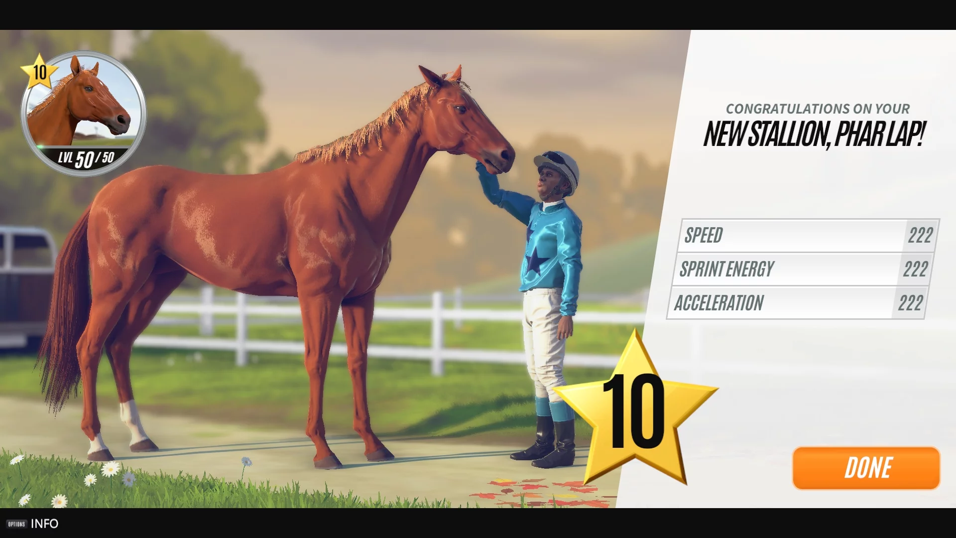 Изображение игры: Phar Lap - Horse Racing Challenge