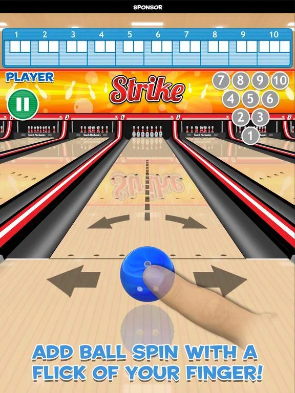 Изображение игры: Strike! Ten Pin Bowling