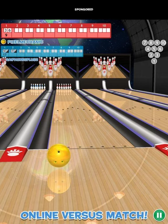 Изображение игры: Strike! Ten Pin Bowling