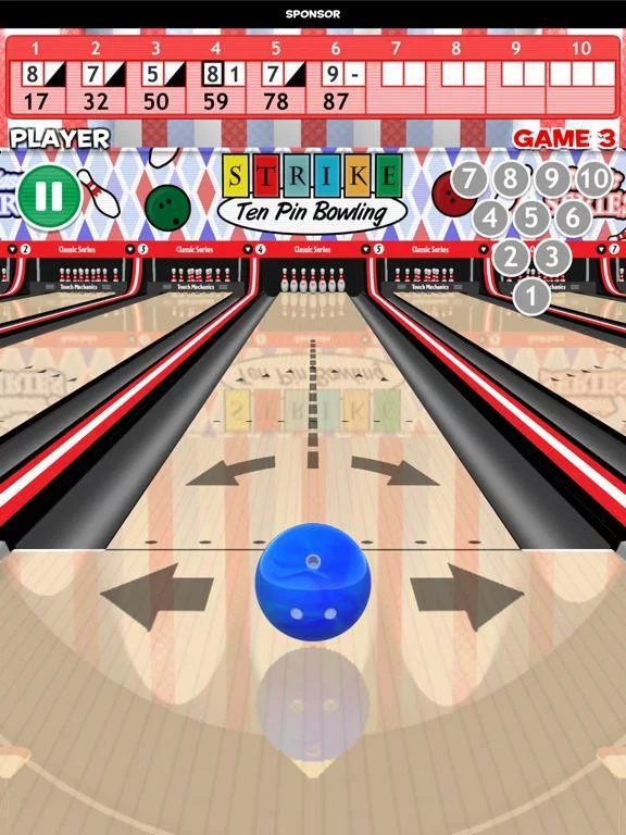 Изображение игры: Strike! Ten Pin Bowling